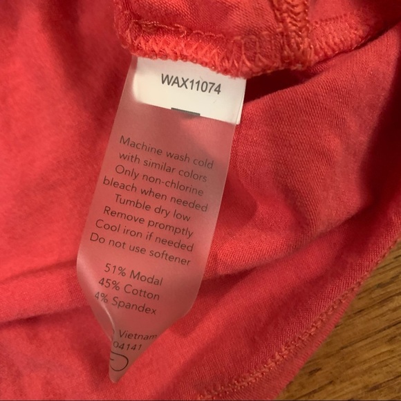 Calia by Carrie Underwood Pink Knot Front Long Sleeve Workout Top size Small - Picture 7 of 7